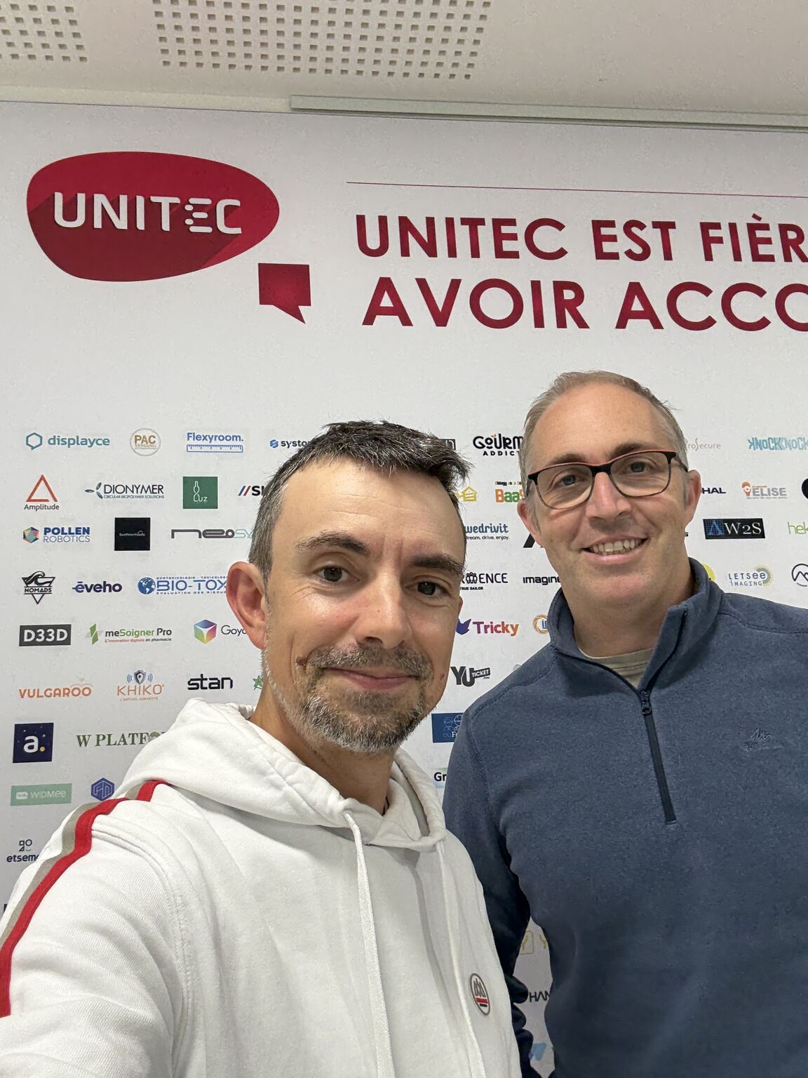 Ivan Méallarès et Jean-Philippe Dournel, cofondateurs d'InsightKeeper, à la Cité du numérique de Bordeaux.