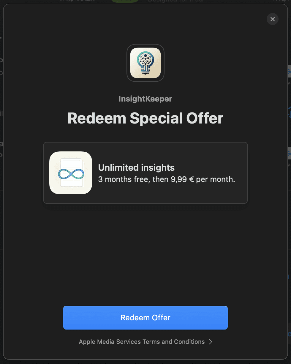 Cliquer Utiliser l'offre